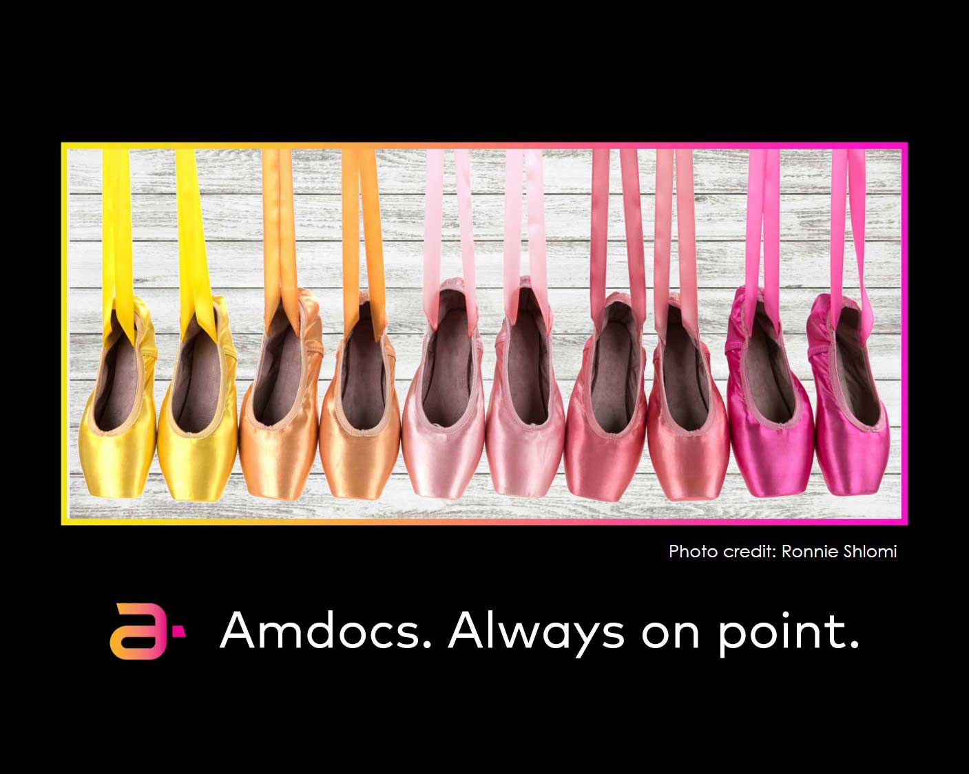 amdocs ballet shoes graphic