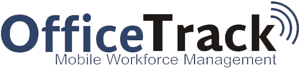 The workforce management company "OfficeTrack logo".