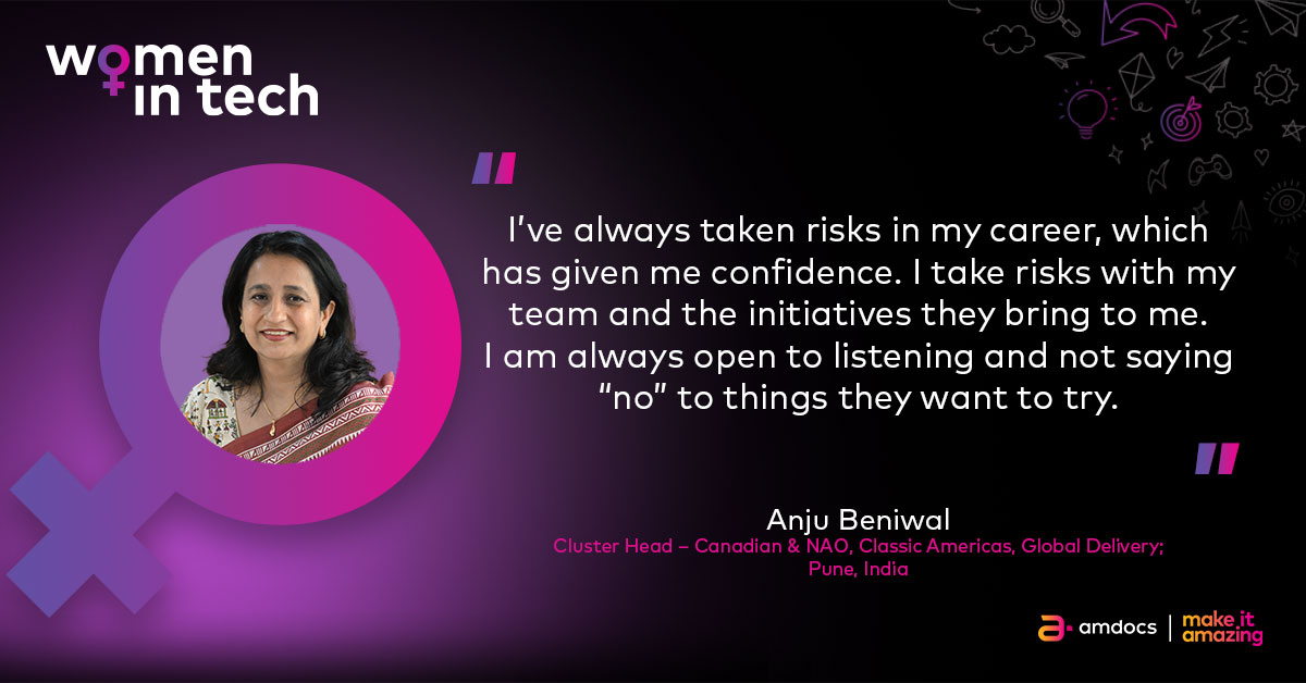 Raise your hand, don't overthink it | AMDOCS