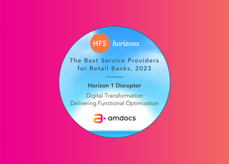 Amdocs featured in HFS Horizon’s Best Service Providers for Retail Banks 