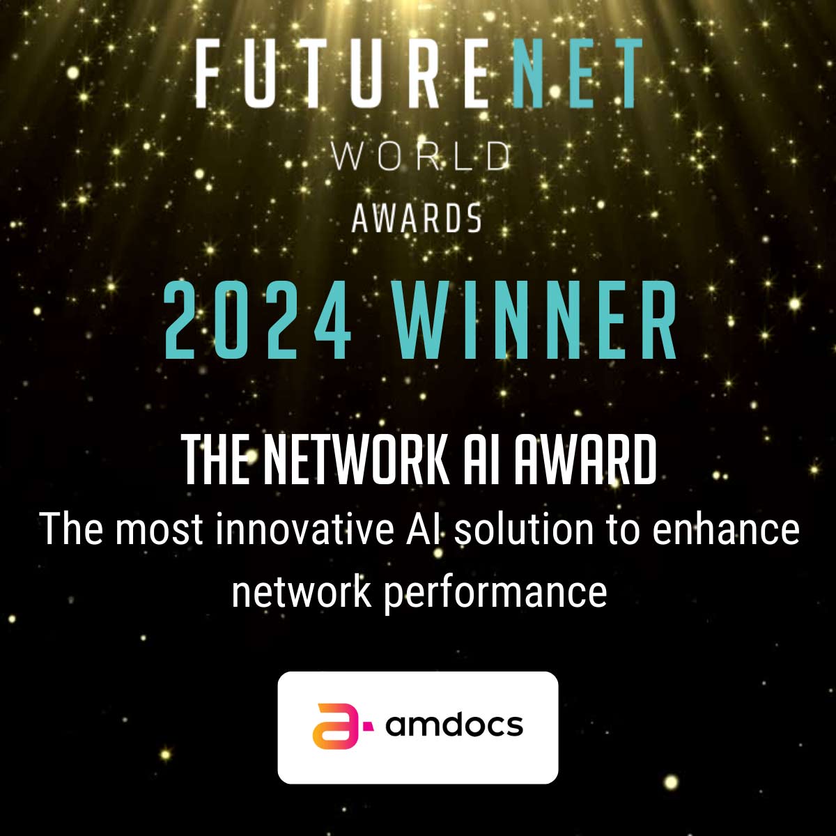Winner - FutureNet Asia Orchestration Award for the most innovative automated service orchestration solution deployed in APAC