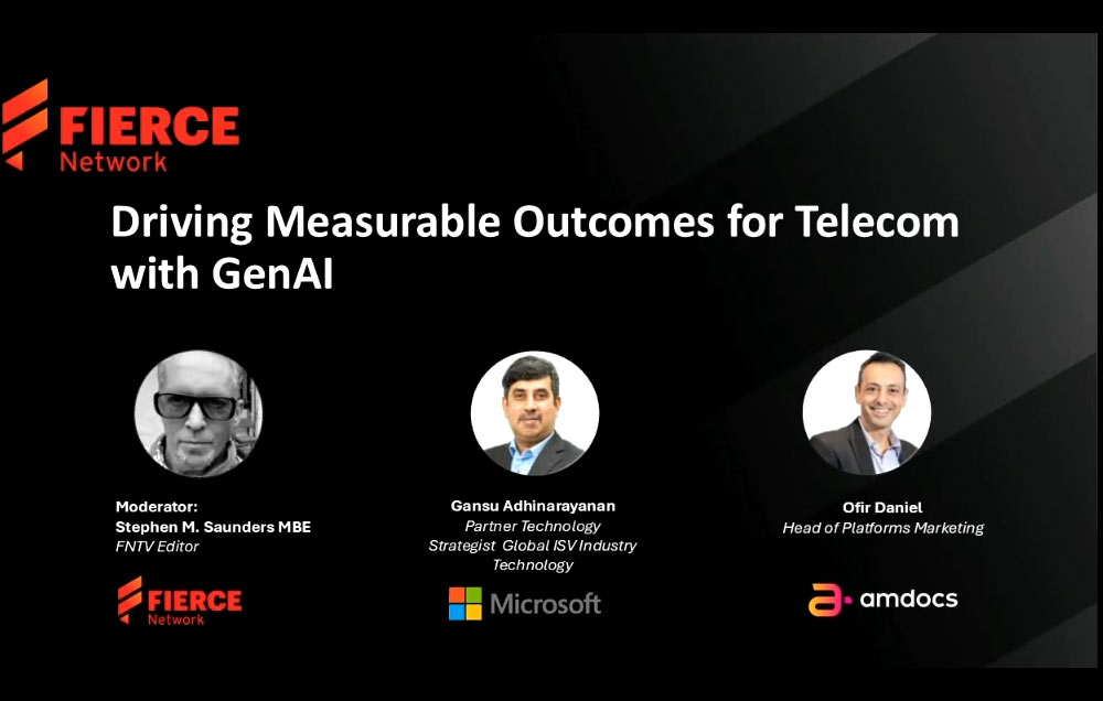 Webinar: Driving Measurable Outcomes for Telecom with GenAI