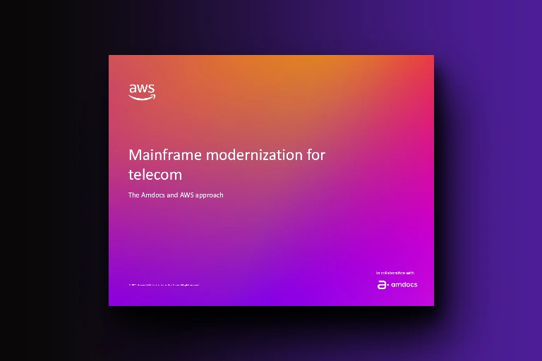 Mainframe Modernization for Telecom: The Amdocs & AWS Approach