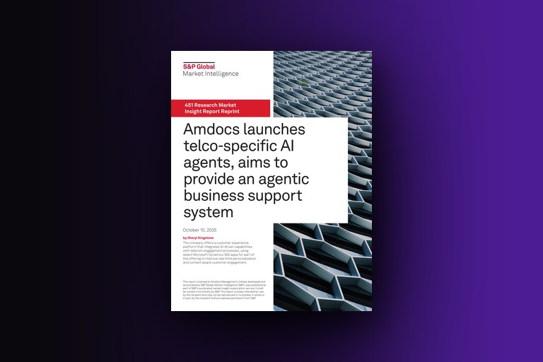 Inside S&P Global’s Latest Report: How Amdocs Is Transforming Telecom Engagement Through Agentic BSS and GenAI