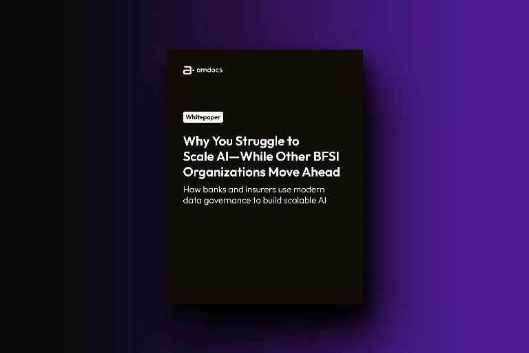 Why You Struggle to Scale AI, While Other Banks and Insurers Move Ahead: The Modern Data Governance Gap 