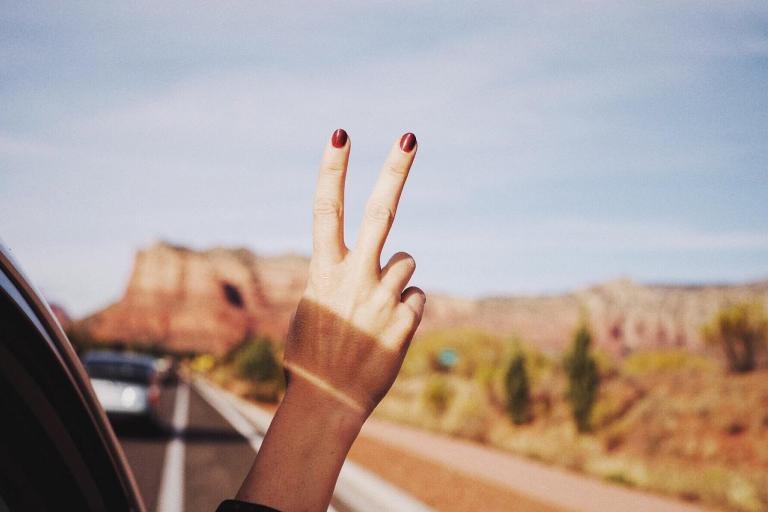 victory sign
