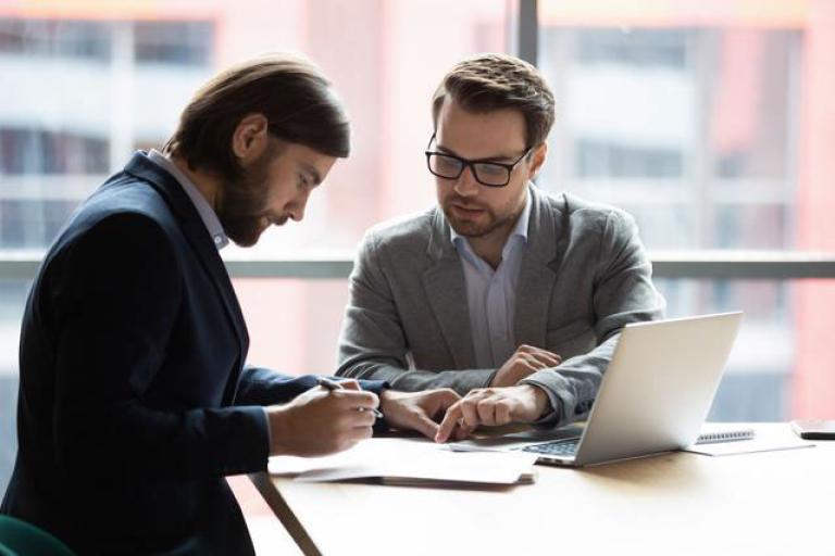 partners working