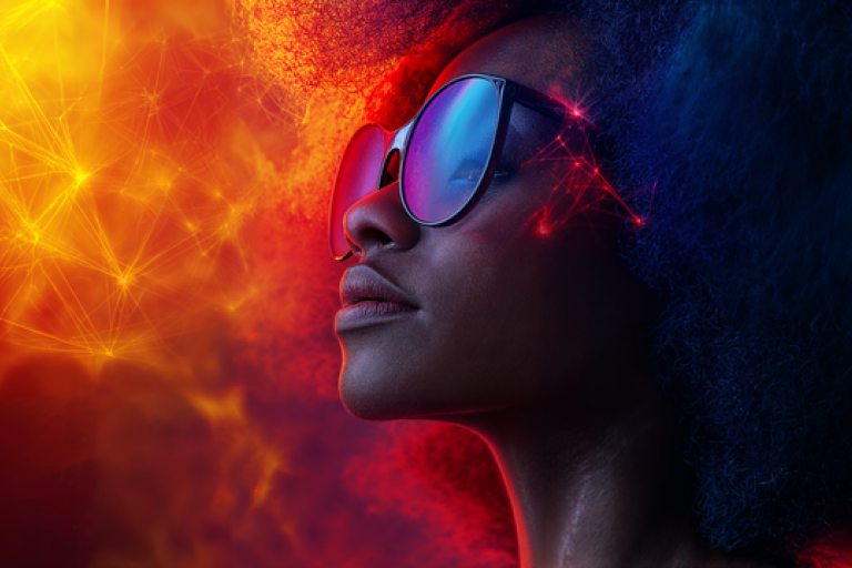 black-woman-wearing-sleek-glasses