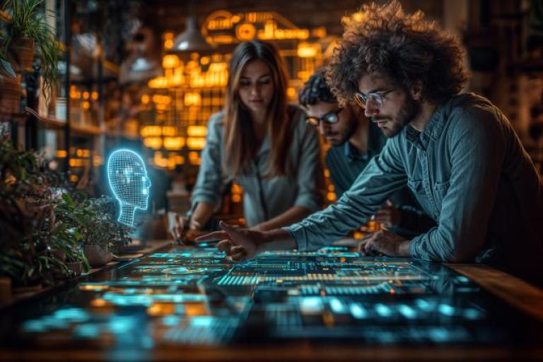 people-group-analyzing