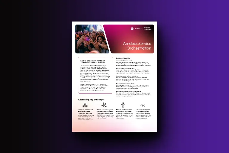 Service Orchestration datasheet
